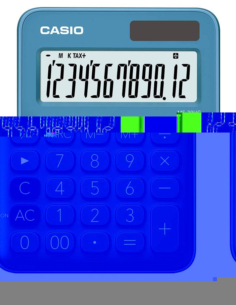 Calculadora de escritorio MS-20UC-BU-W-DC 2