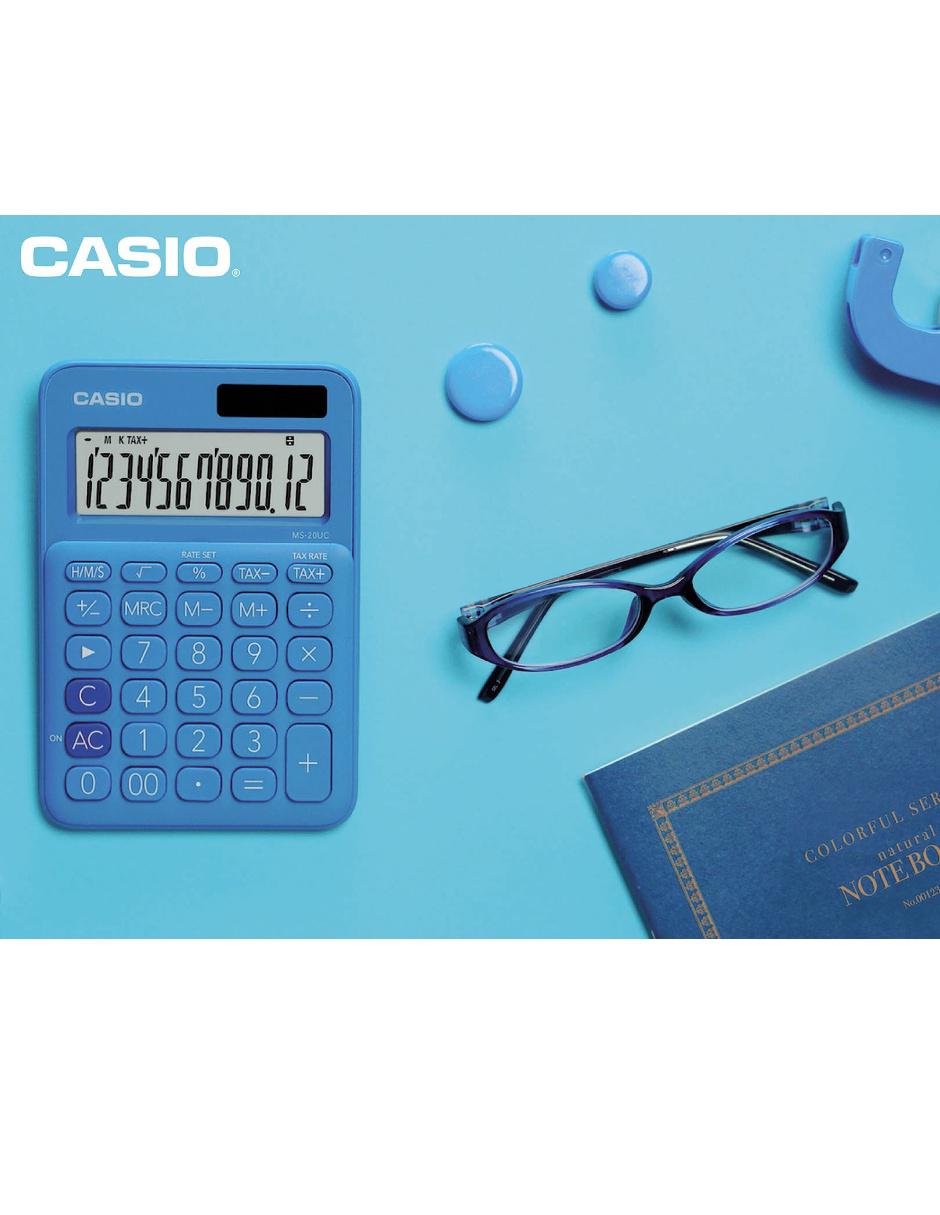 Calculadora de escritorio MS-20UC-BU-W-DC Calculadora de escritorio MS-20UC-BU-W-DC