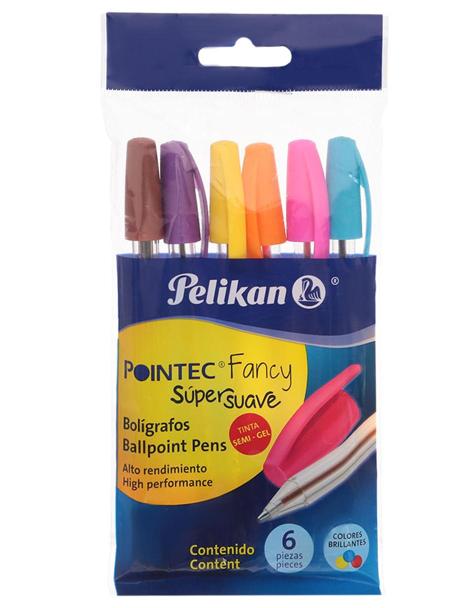 Set de 6 bolígrafos