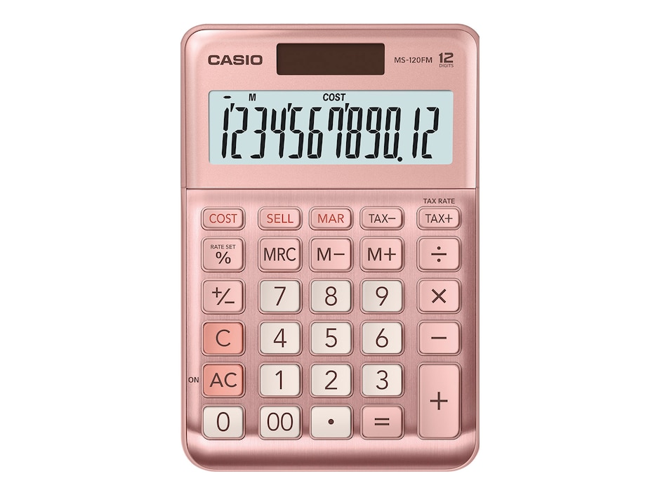 Calculadora de escritorio MS-120FM-PK-W-DP 1