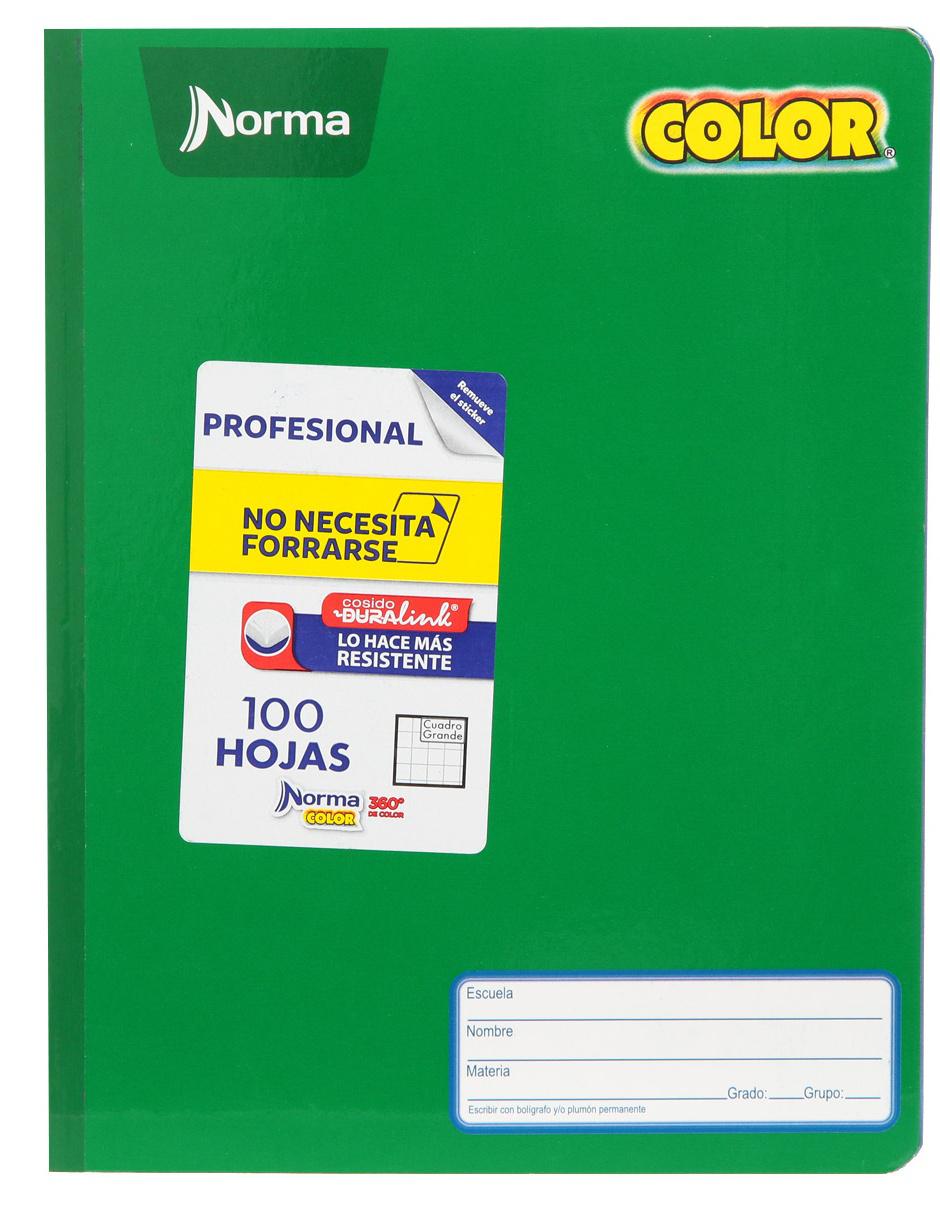 Cuaderno Norma cuadro grande