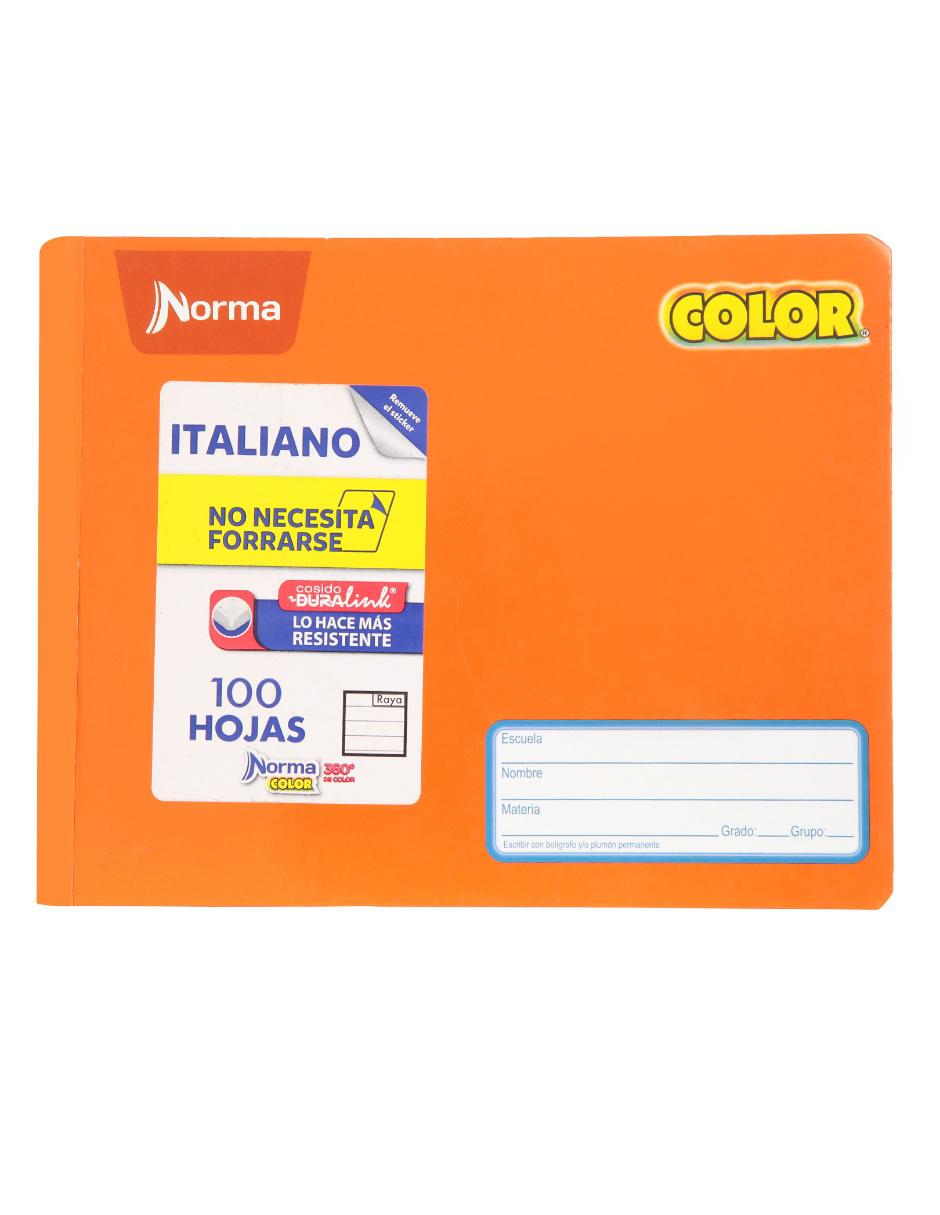 Cuaderno hoja rayada 1