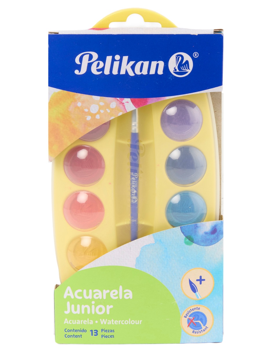 Acuarelas pastilla 12 colores Acuarelas pastilla 12 colores
