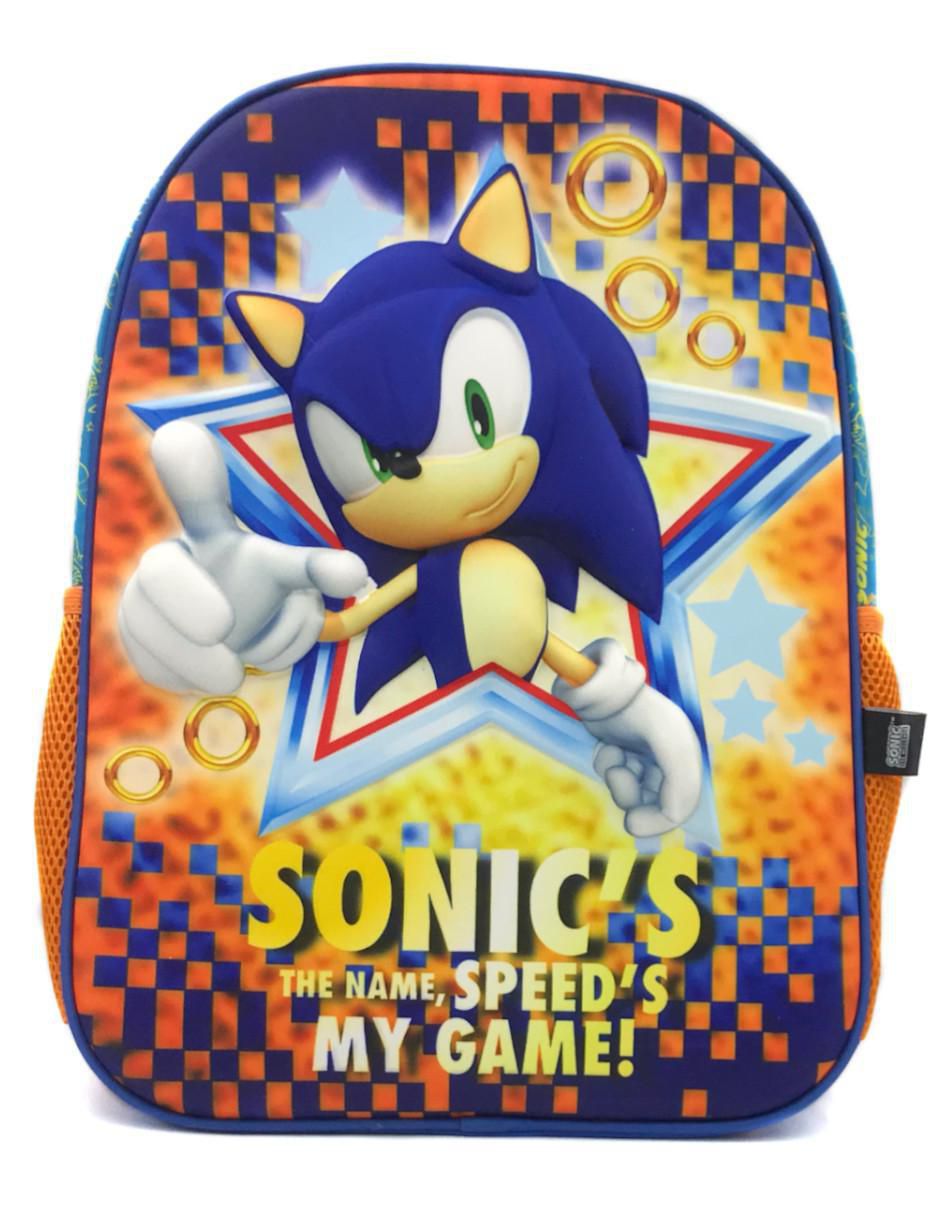 Mochila escolar Sonic Mochila escolar Sonic