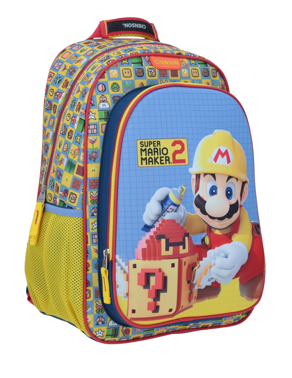Mochila escolar Mario Bros 4