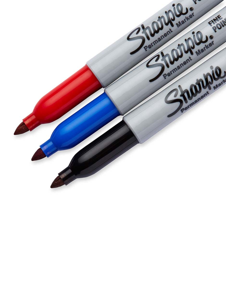 Marcador permanente Sharpie 3 piezas