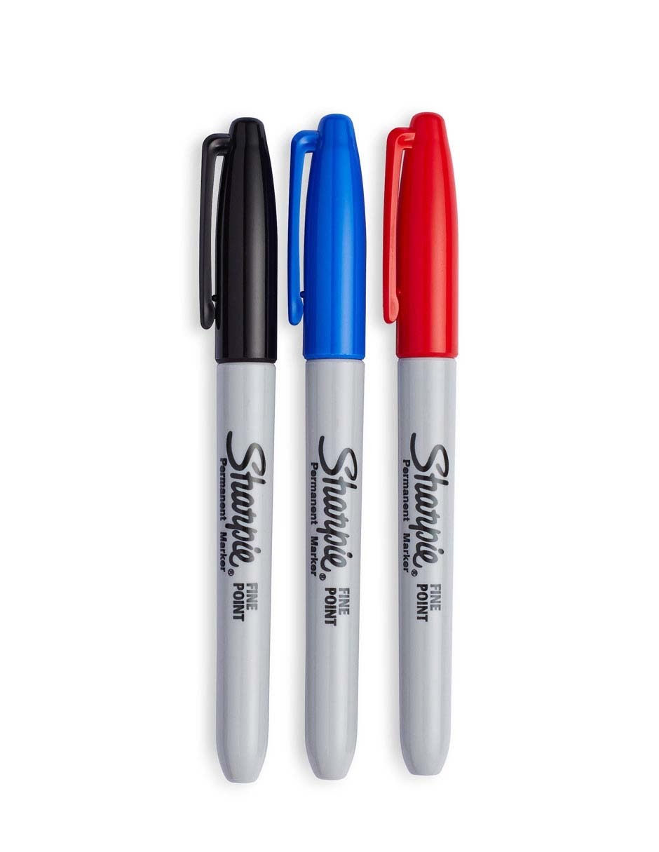 Marcador permanente Sharpie 3 piezas