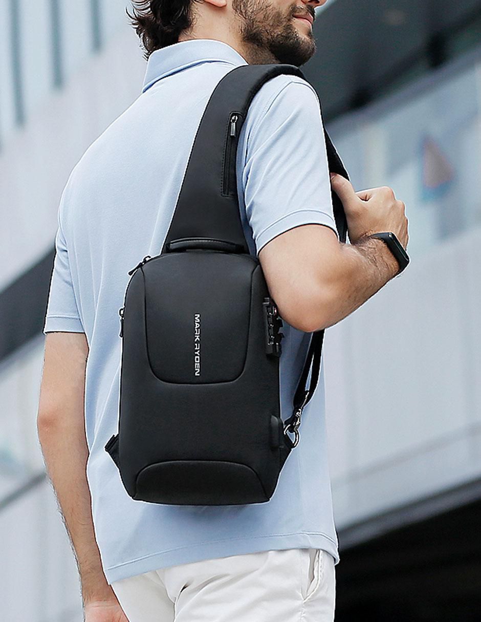 Bandolera de pliéster para hombre 10