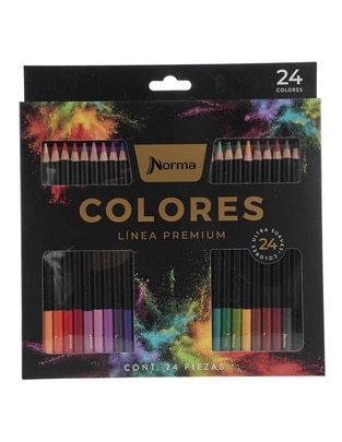 Set lápiz de color Norma Línea Premium 24 piezas