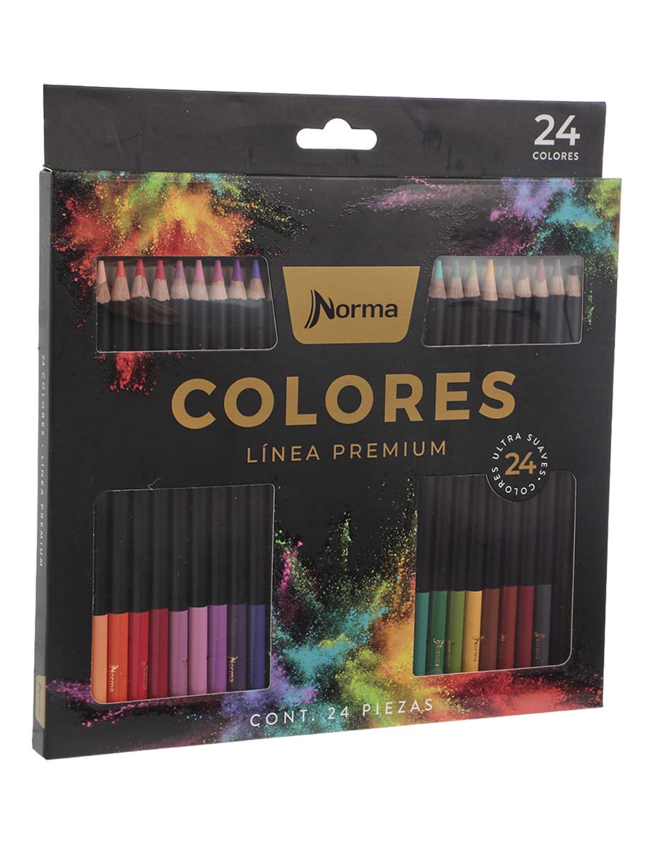 Set lápiz de color Norma Línea Premium 24 piezas