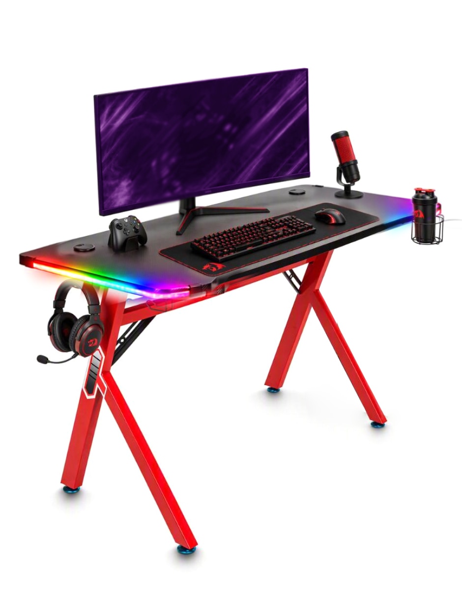 Escritorio armable Gamer Nenotech de madera 3