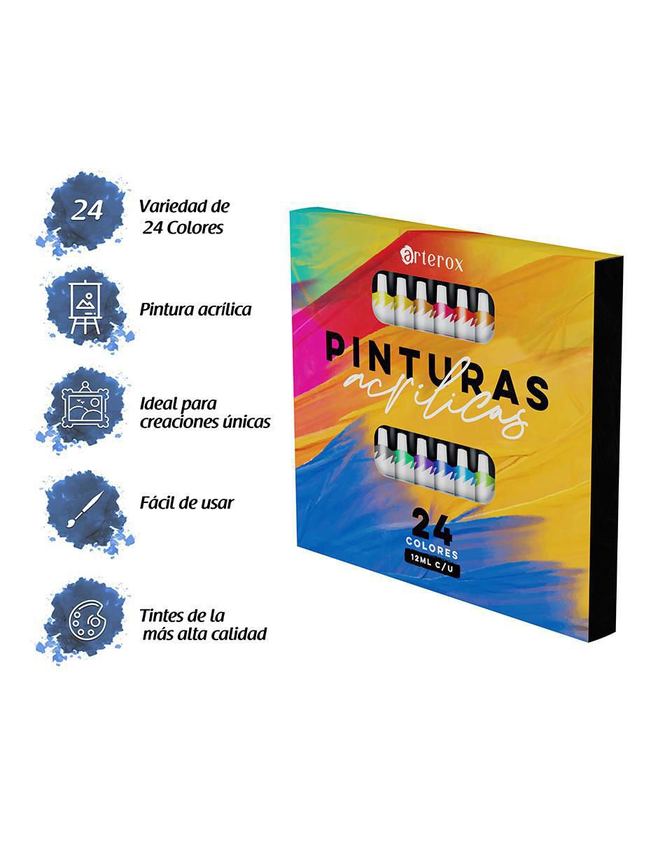 Pintura acrílica 24 piezas 2