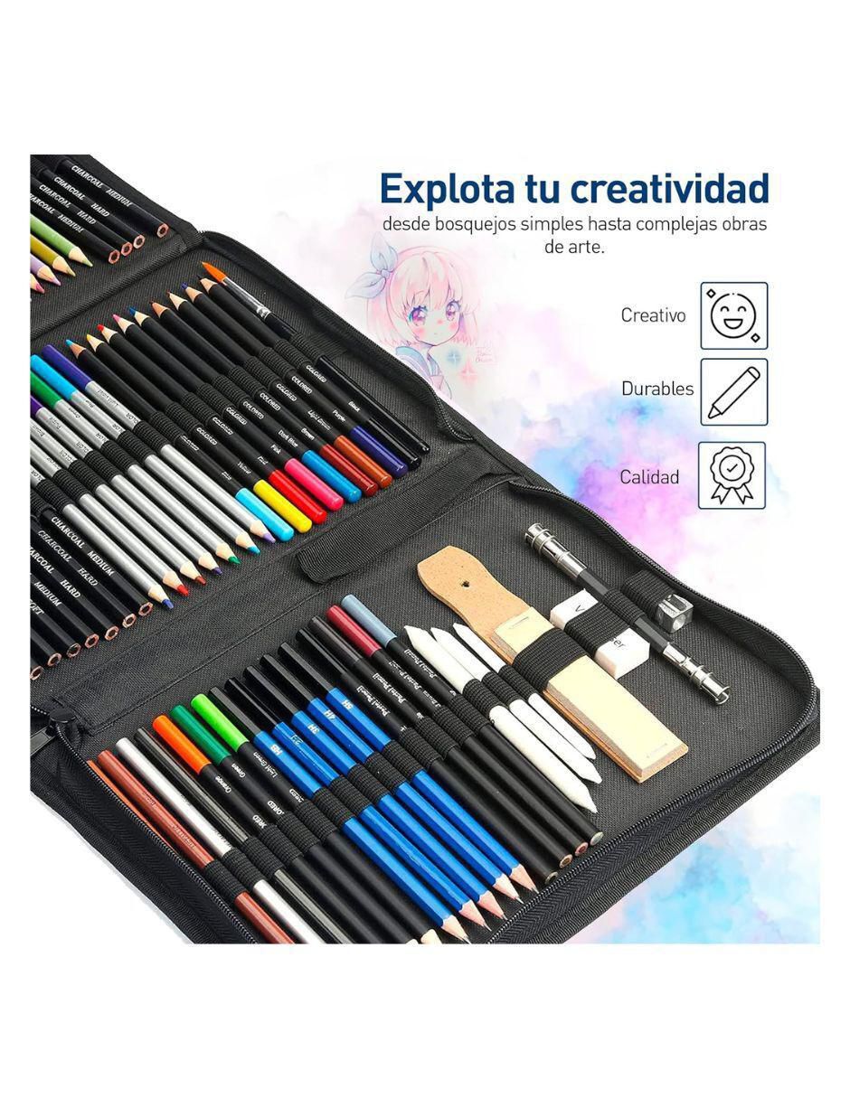 Set lápiz de color redondo 72 piezas 5