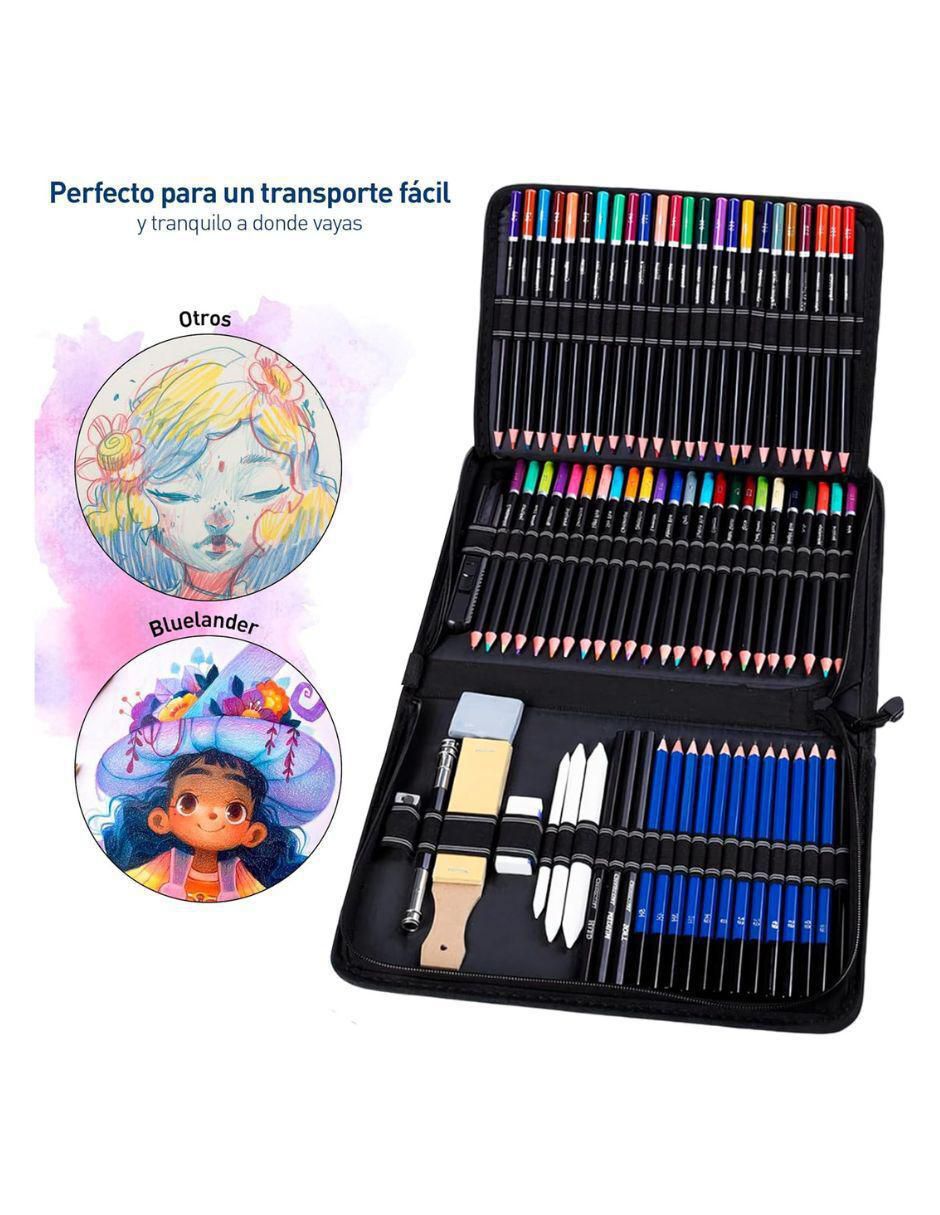 Set lápiz de color redondo 72 piezas