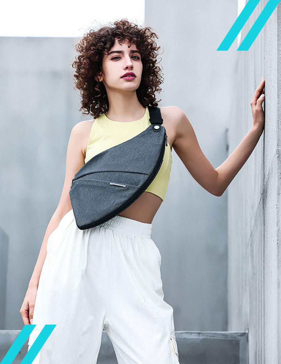 Mochila bandolera unisex