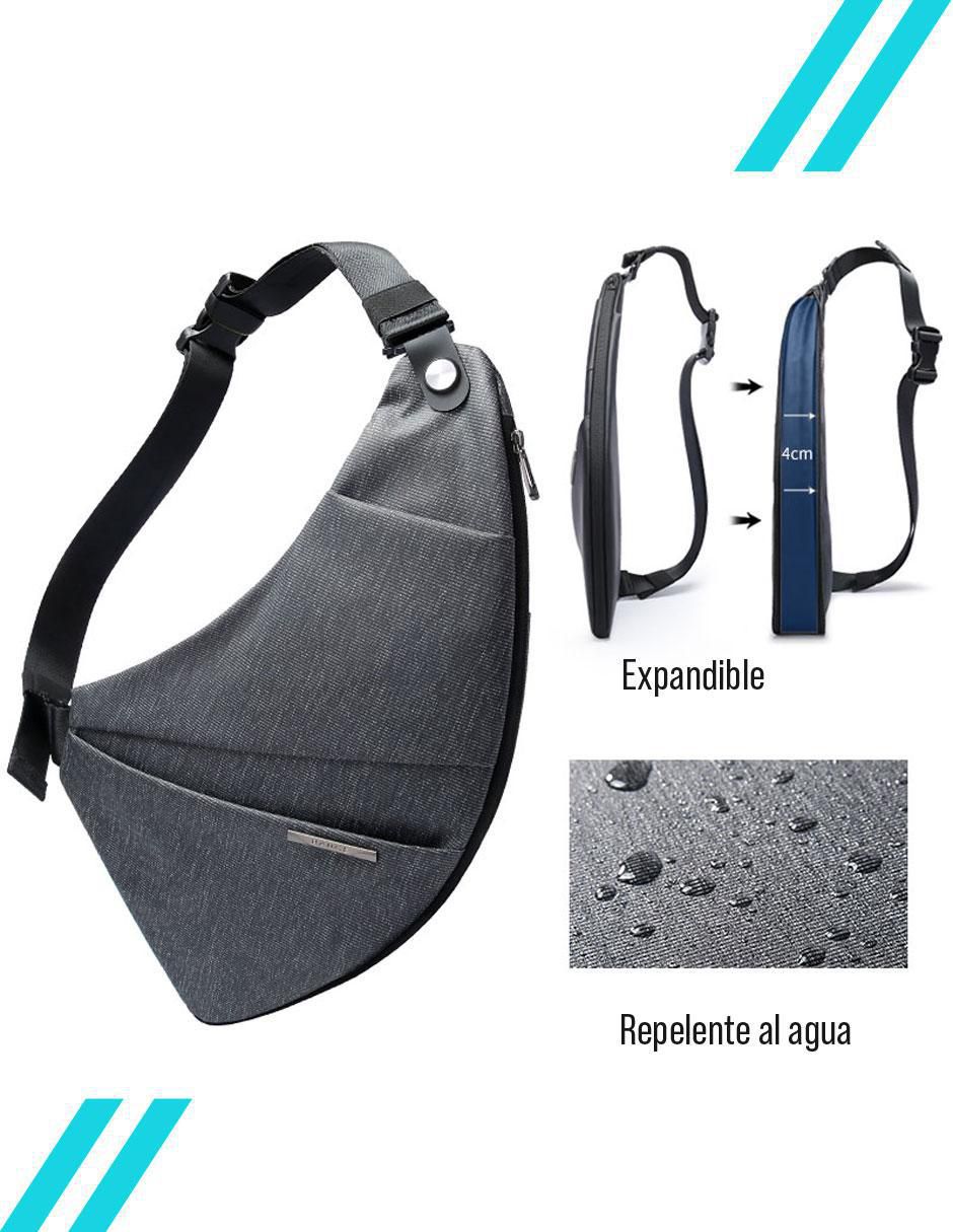 Mochila bandolera unisex