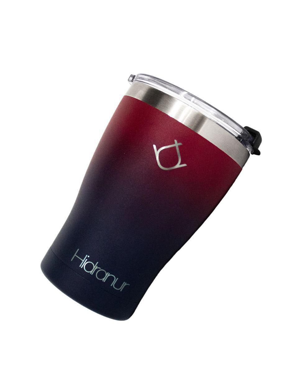 Termo de acero inoxidable con tapa push pull 2