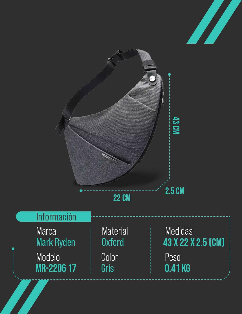 Mochila bandolera impermeable 5