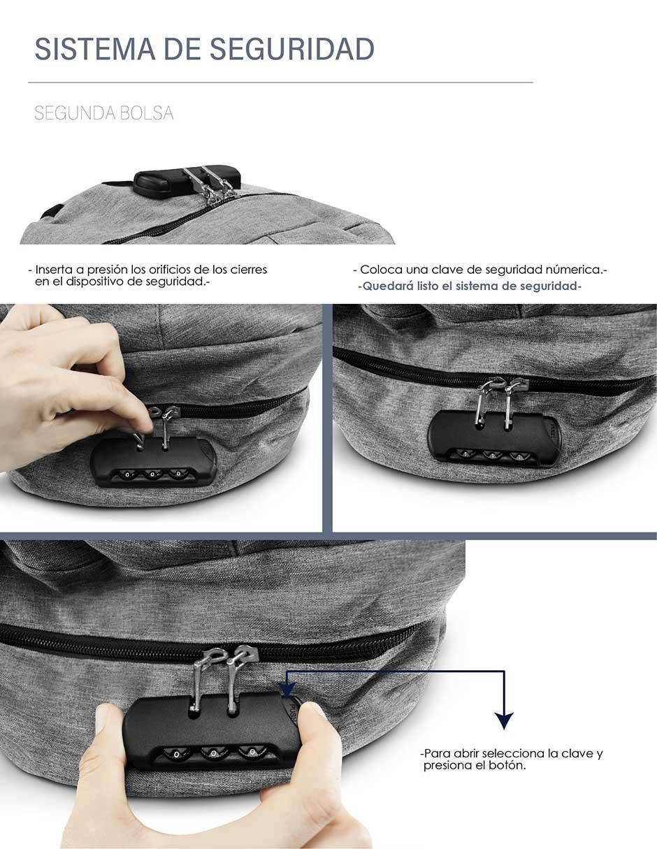 Mochila antirrobo impermeable 6