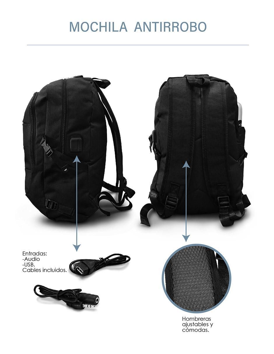 Mochila antirrobo Idea Nuova impermeable unisex