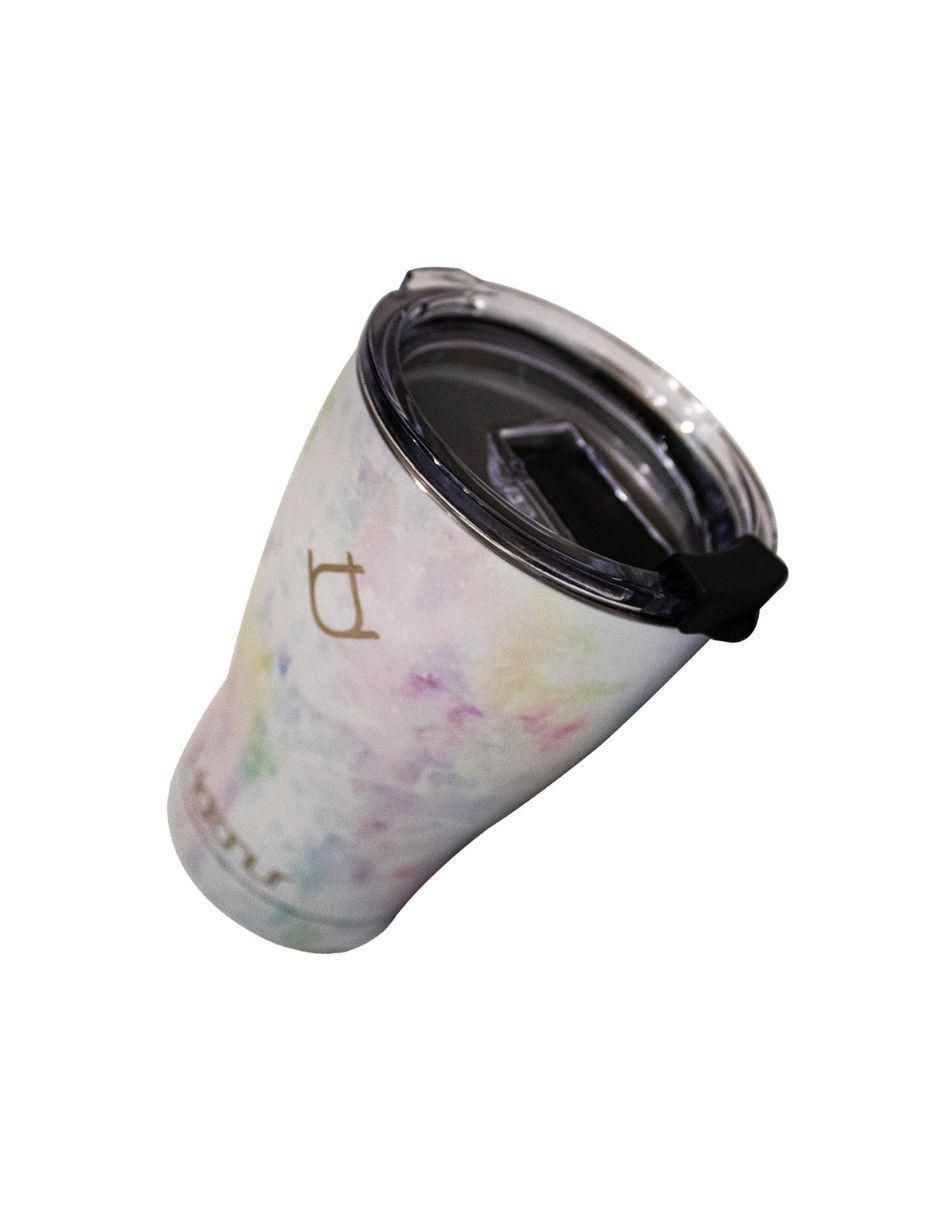 Termo de acero inoxidable con tapa push pull 3