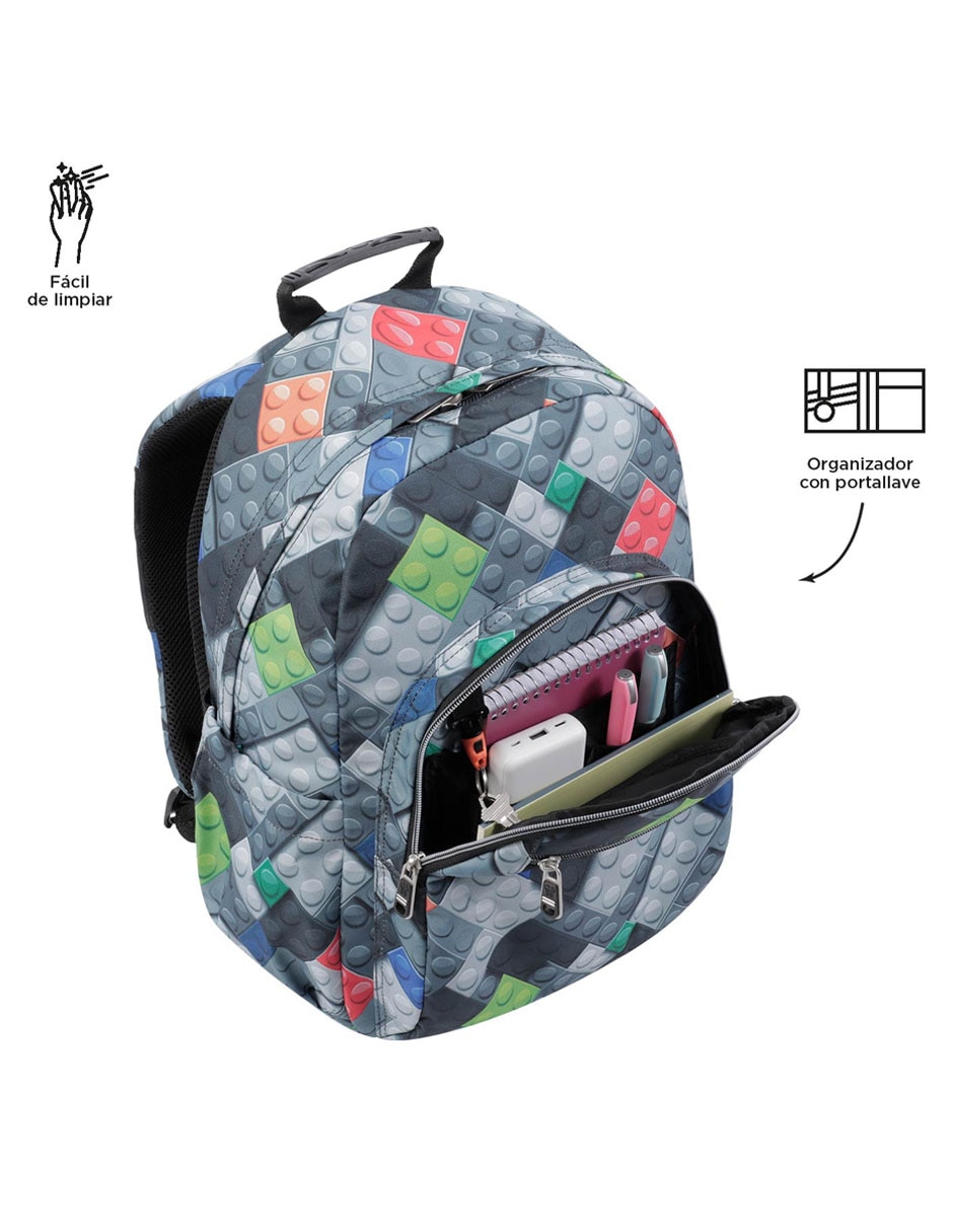 Mochila con portalaptop Ecole 4