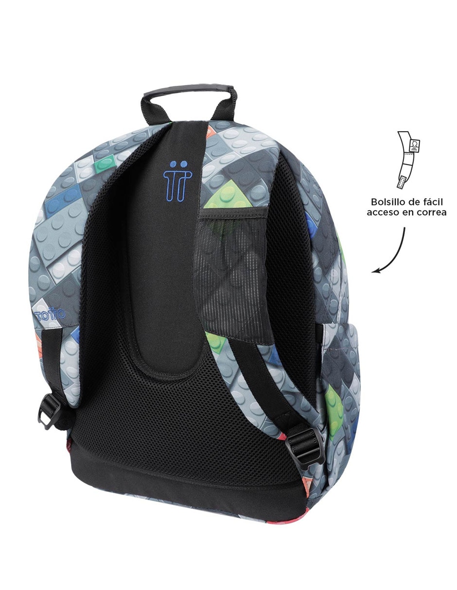 Mochila con portalaptop Ecole 5