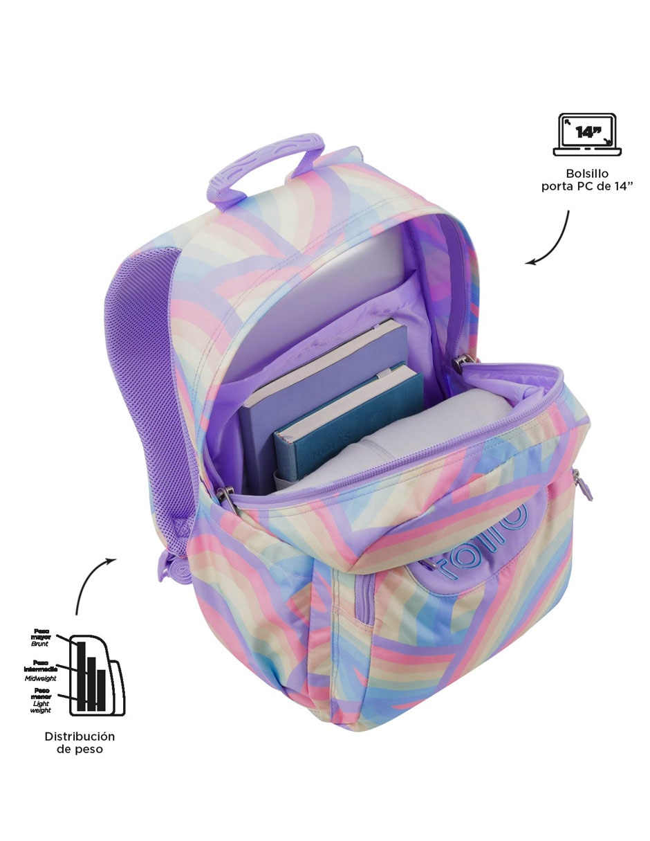 Mochila con portalaptop Ecole 3
