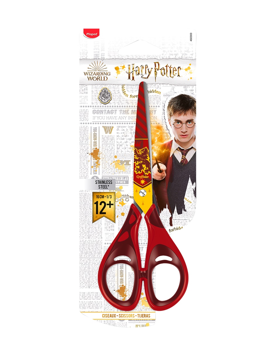 Tijeras escolares Harry Potter punta redonda y puntiaguda 466900