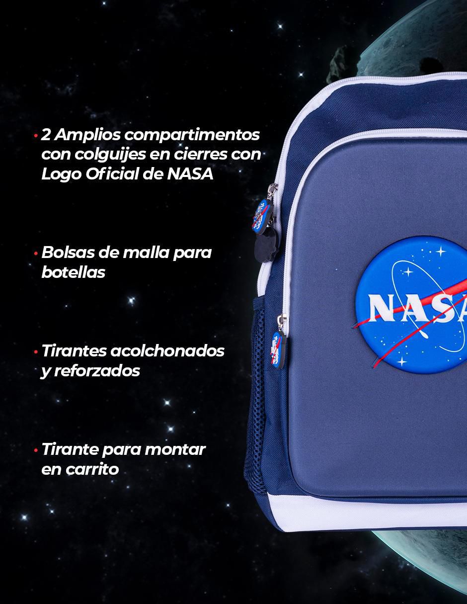 Mochila casual NASA Logo 3D 5