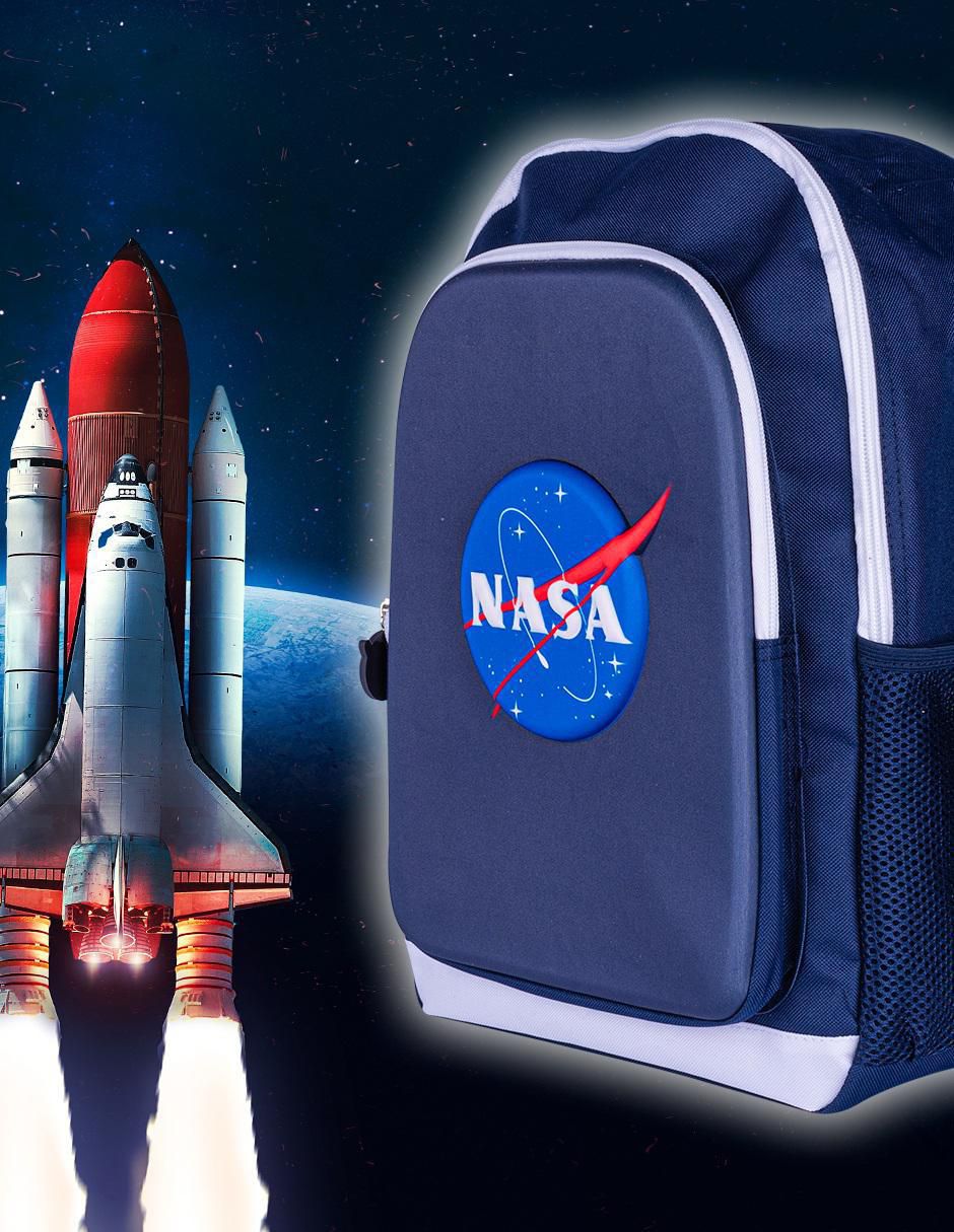 Mochila casual NASA Logo 3D 6