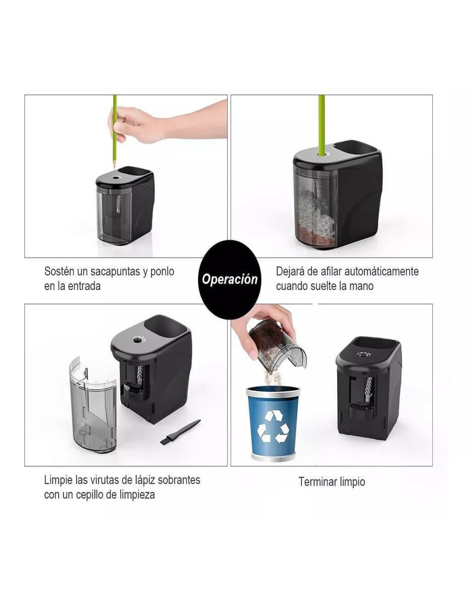 Sacapuntas eléctrico de acero