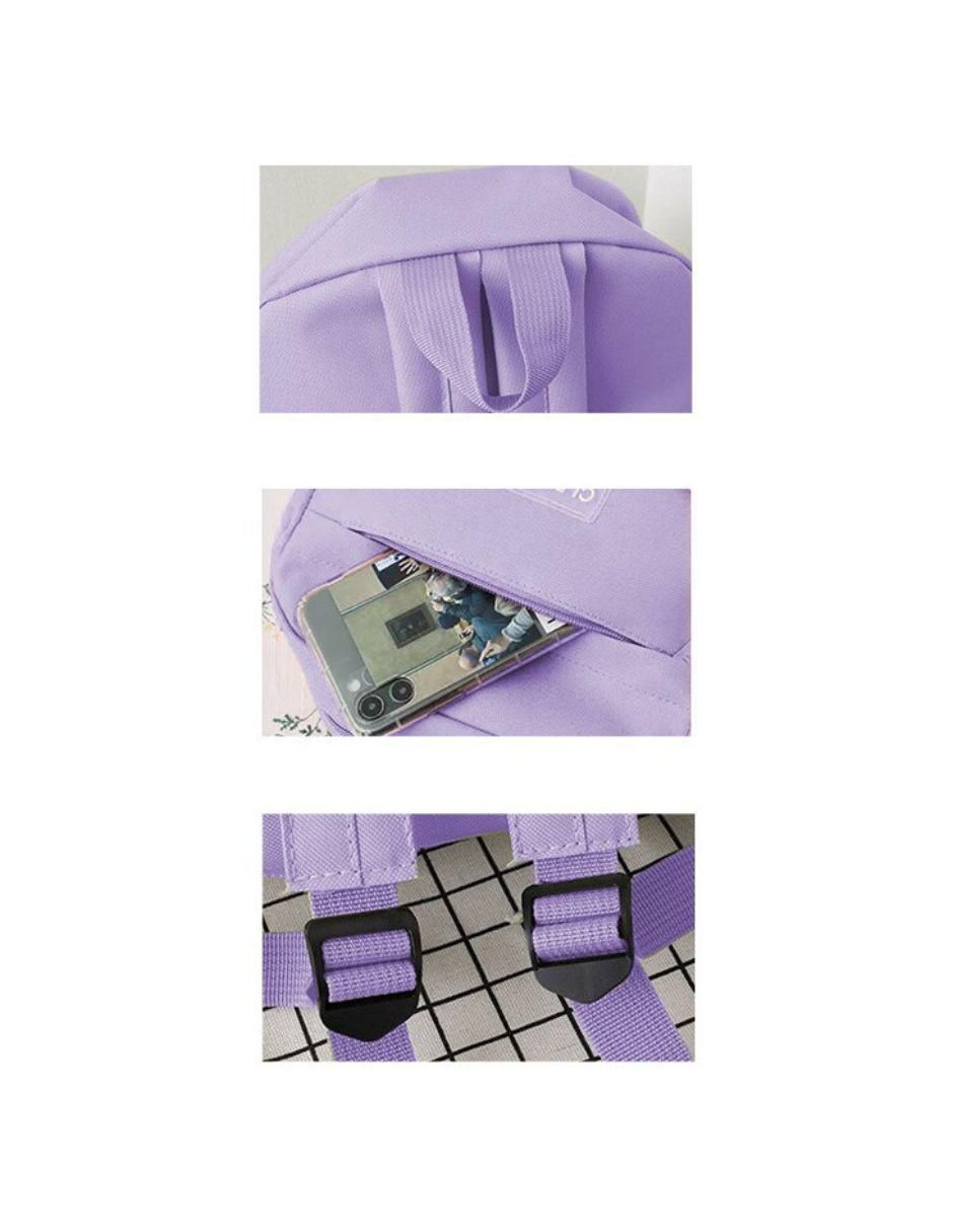 Set mochila escolar impermeable 4