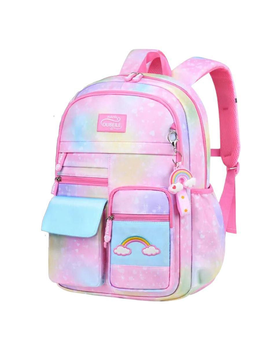 Mochila escolar Arcoíris impermeable 2