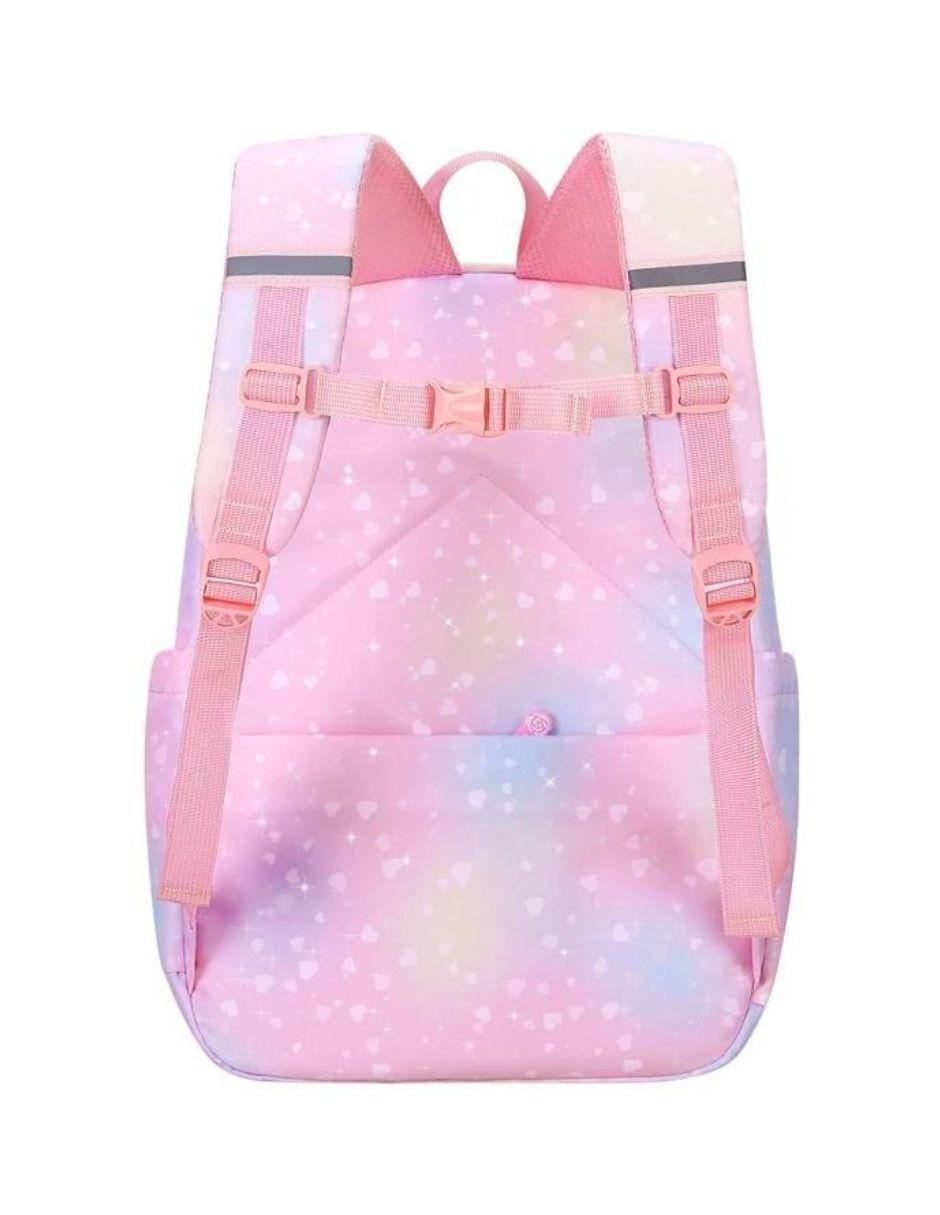 Mochila escolar Arcoíris impermeable unisex 3