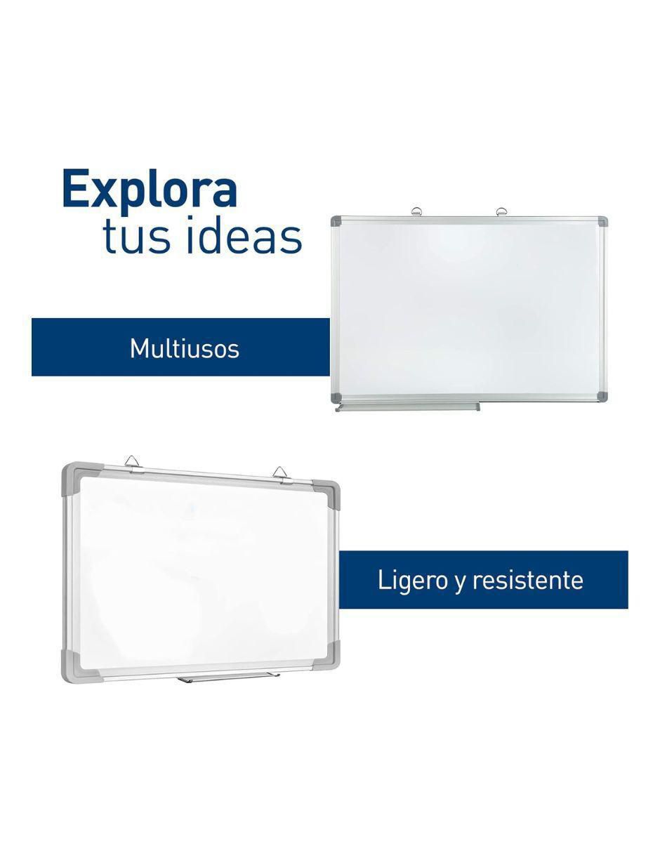 Pizarrón blanco de plástico