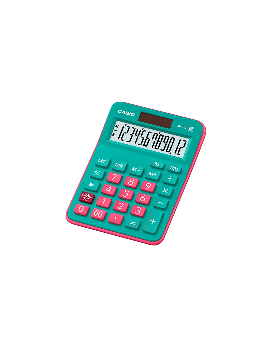 Calculadora de escritorio MX-12B-GNRD-W-DC