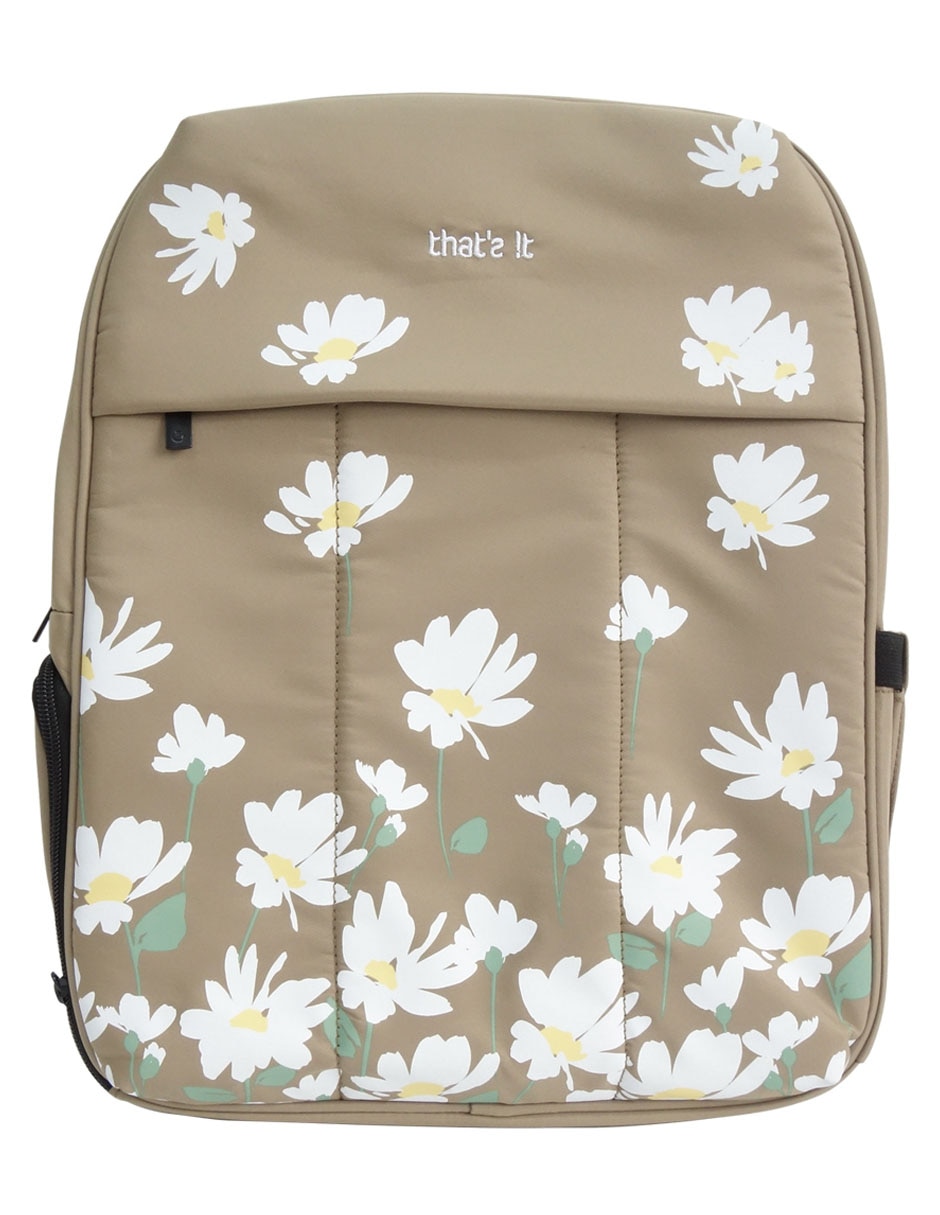 Mochila escolar That'S It Flores unisex