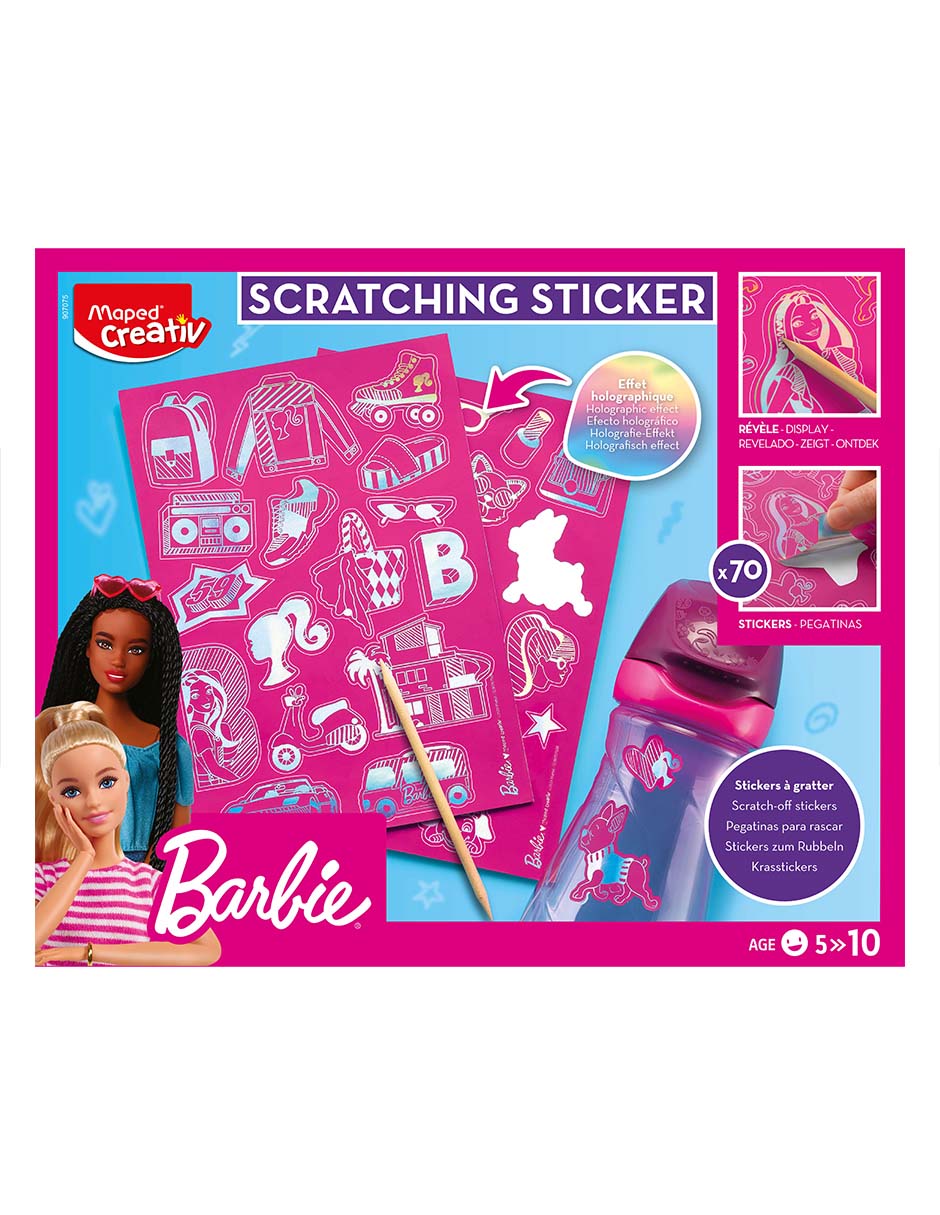 Calcomanías Barbie 1