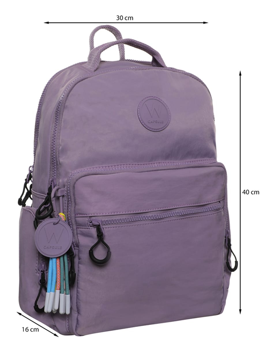 Mochila escolar W capsule laguz para mujer