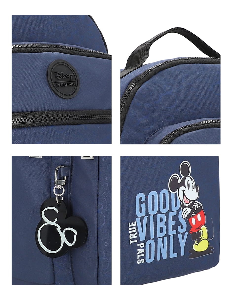 Mochila escolar Mickey Mouse W Capsule Cariad para mujer