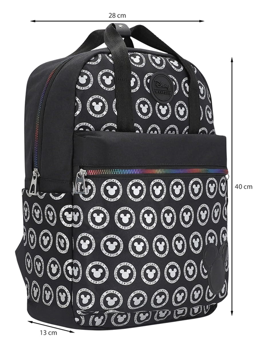 Mochila escolar mickey mouse W capsule para mujer