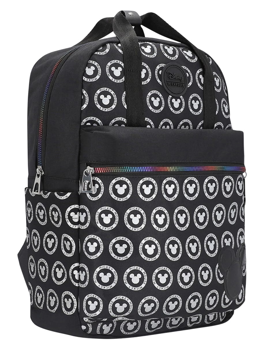 Mochila escolar mickey mouse W capsule para mujer