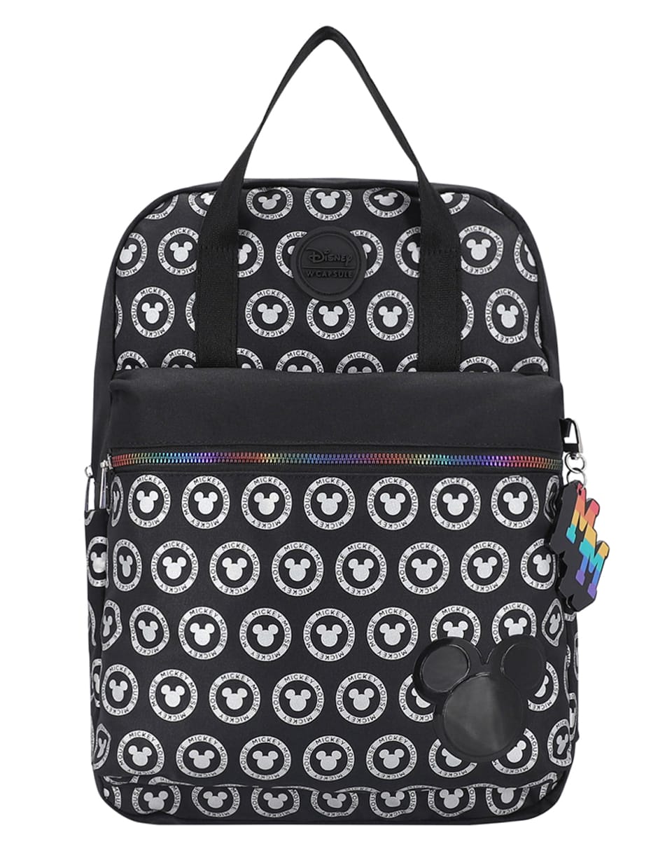 Mochila escolar mickey mouse W capsule para mujer