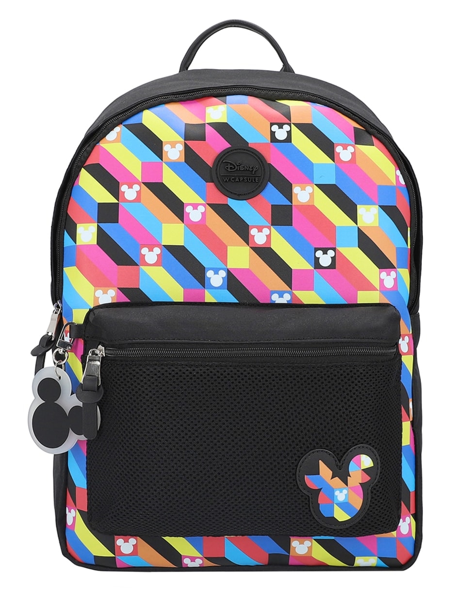 Mochila escolar Mickey Mouse W Capsule Cariad para mujer