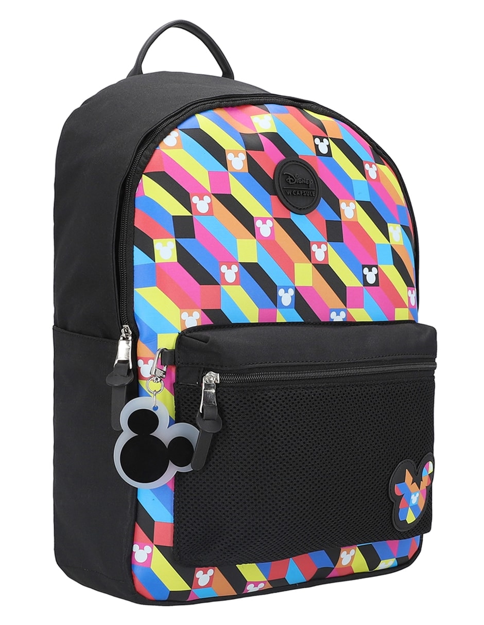 Mochila escolar Mickey Mouse W Capsule Cariad para mujer
