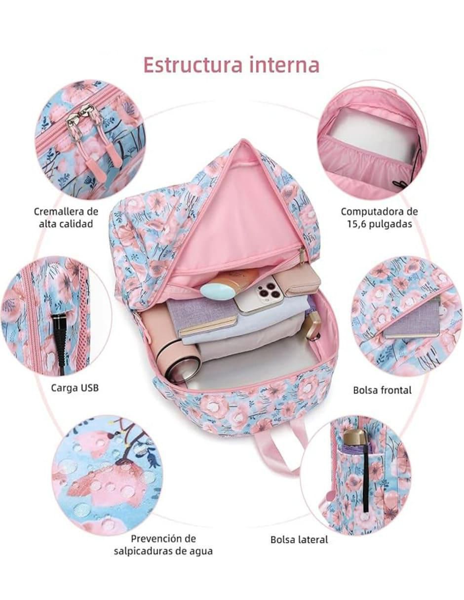 Set mochila escolar impermeable 2
