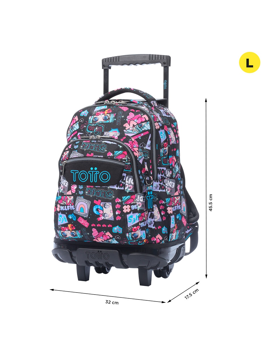 Mochila con ruedas escolar Ecole 4