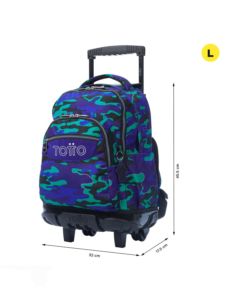 Mochila con ruedas con portalaptop 4
