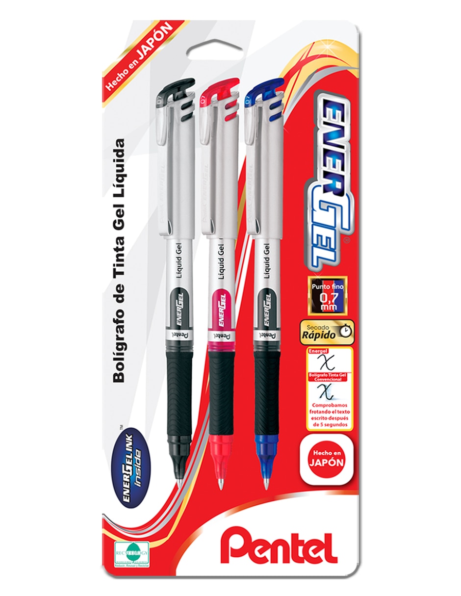Pluma de gel pentel energel